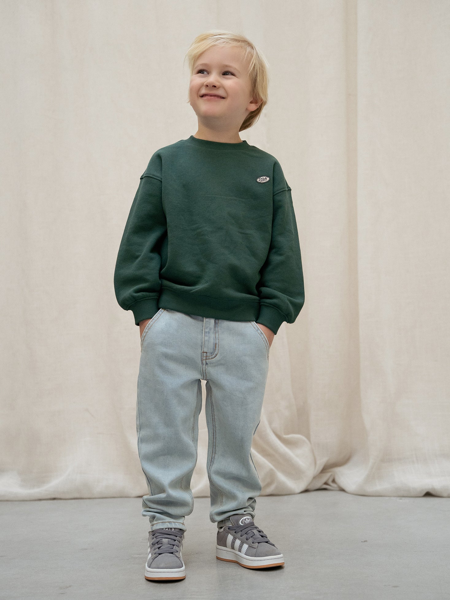 Jeans relaxed fit - Used Light Denim