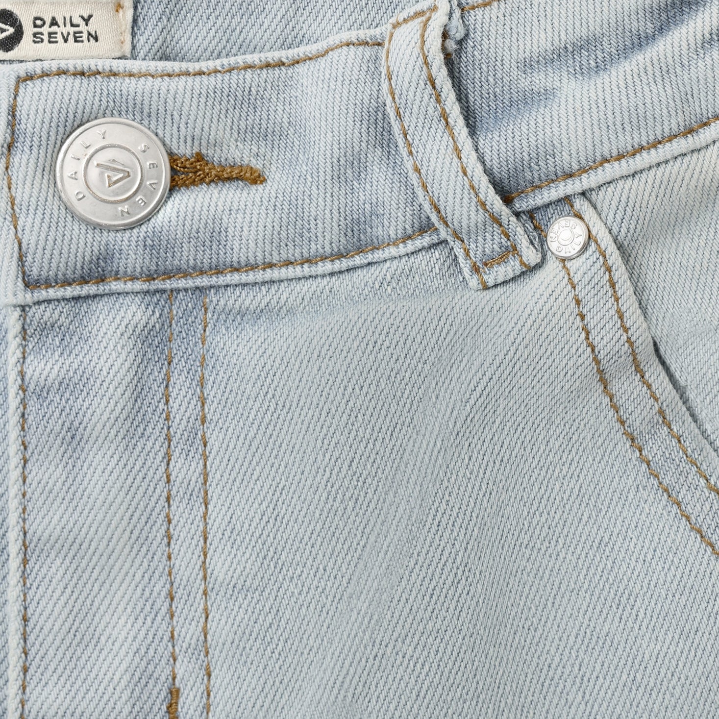 Jeans relaxed fit - Used Light Denim