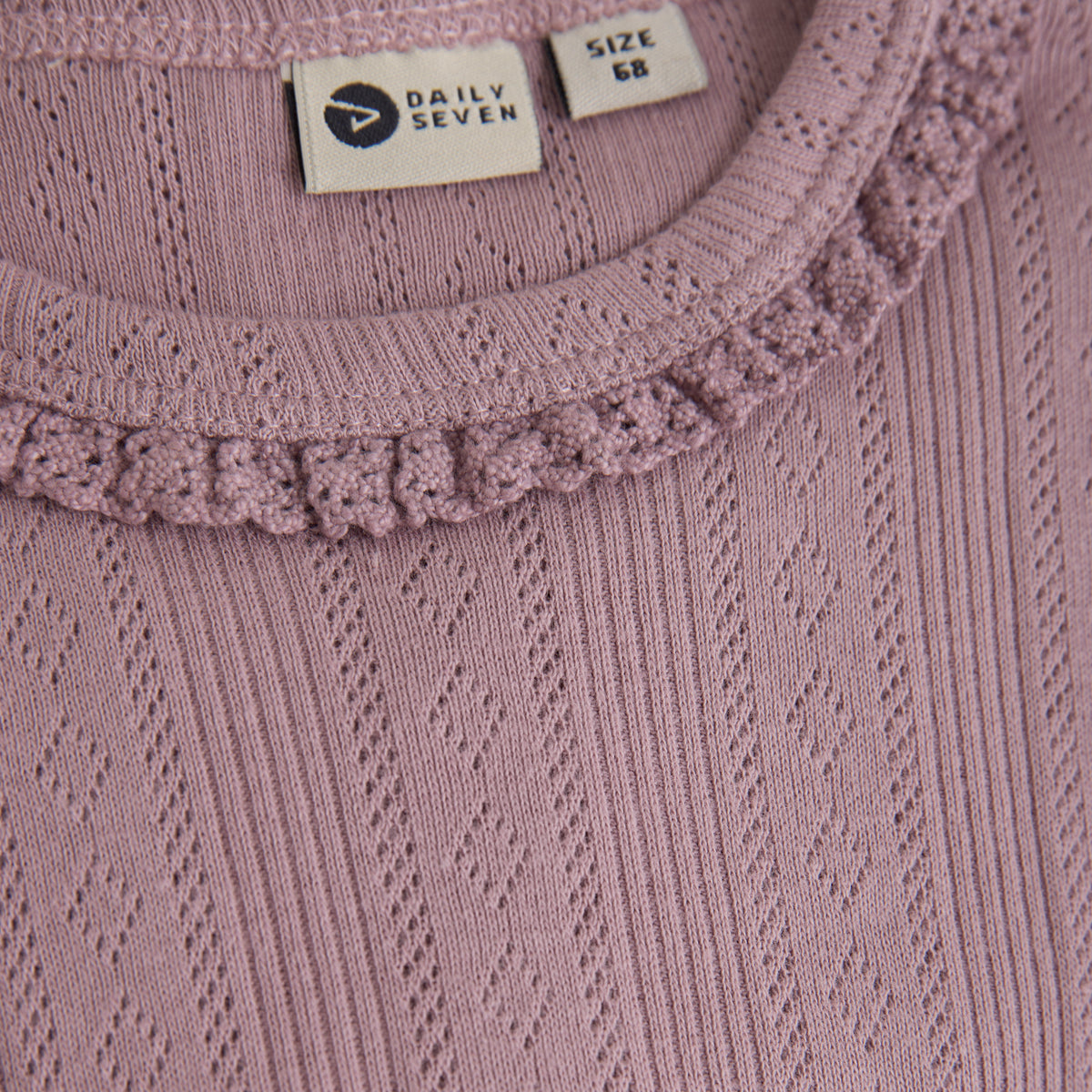 T-shirt Longsleeve Pointelle