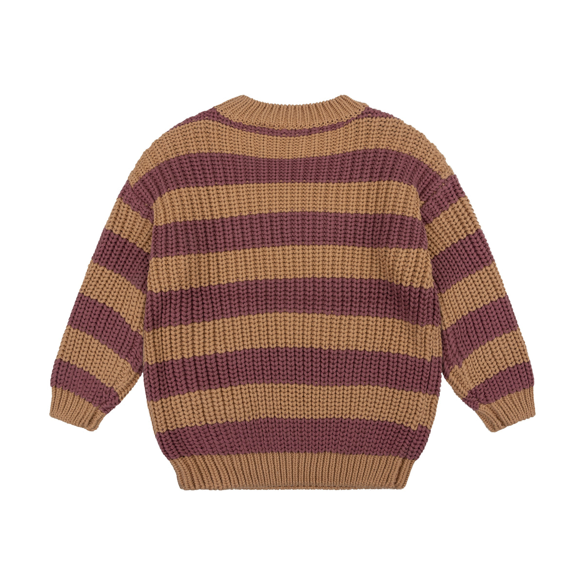 Chunky Knitted Sweater Stripe