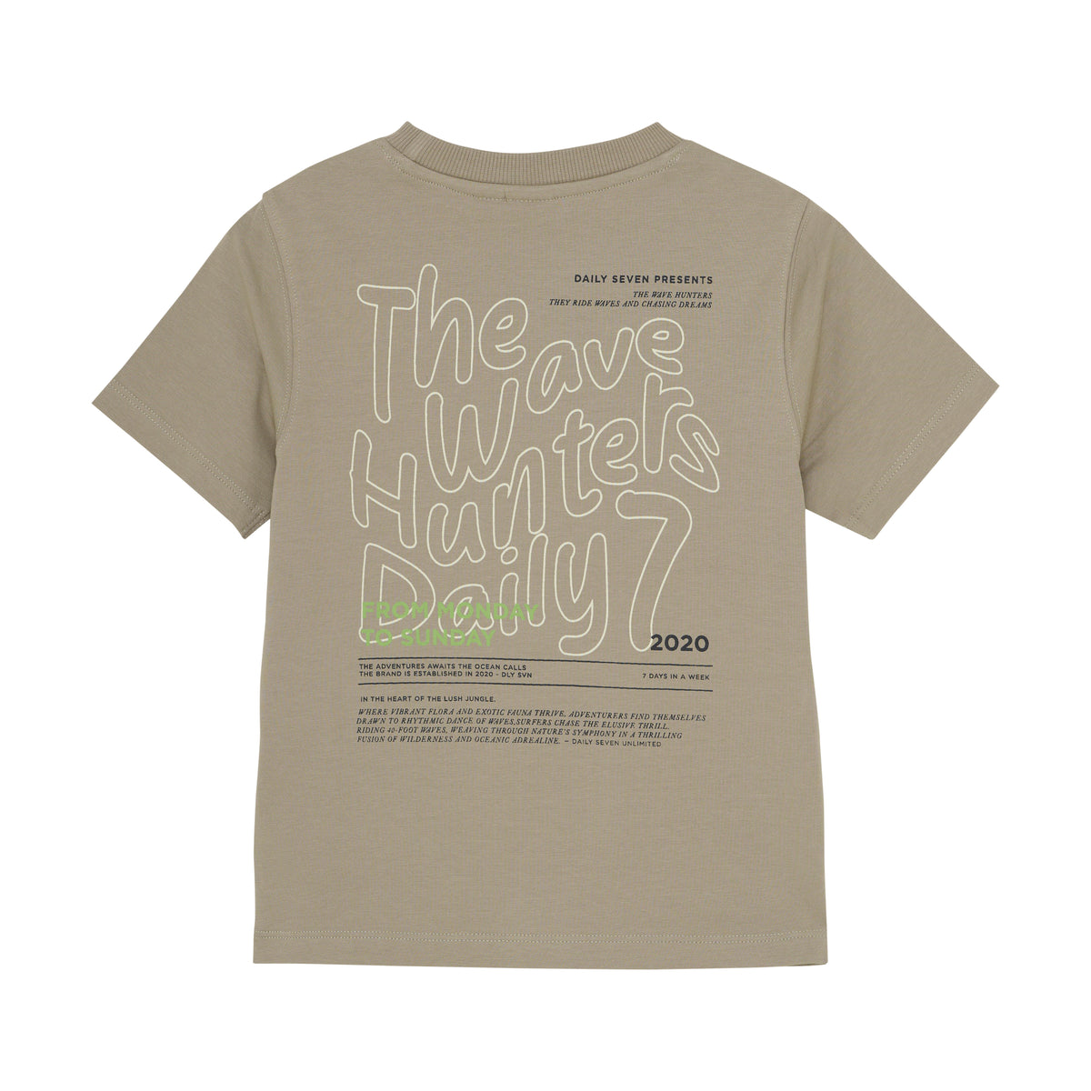 T-shirt Print | Desert Olive