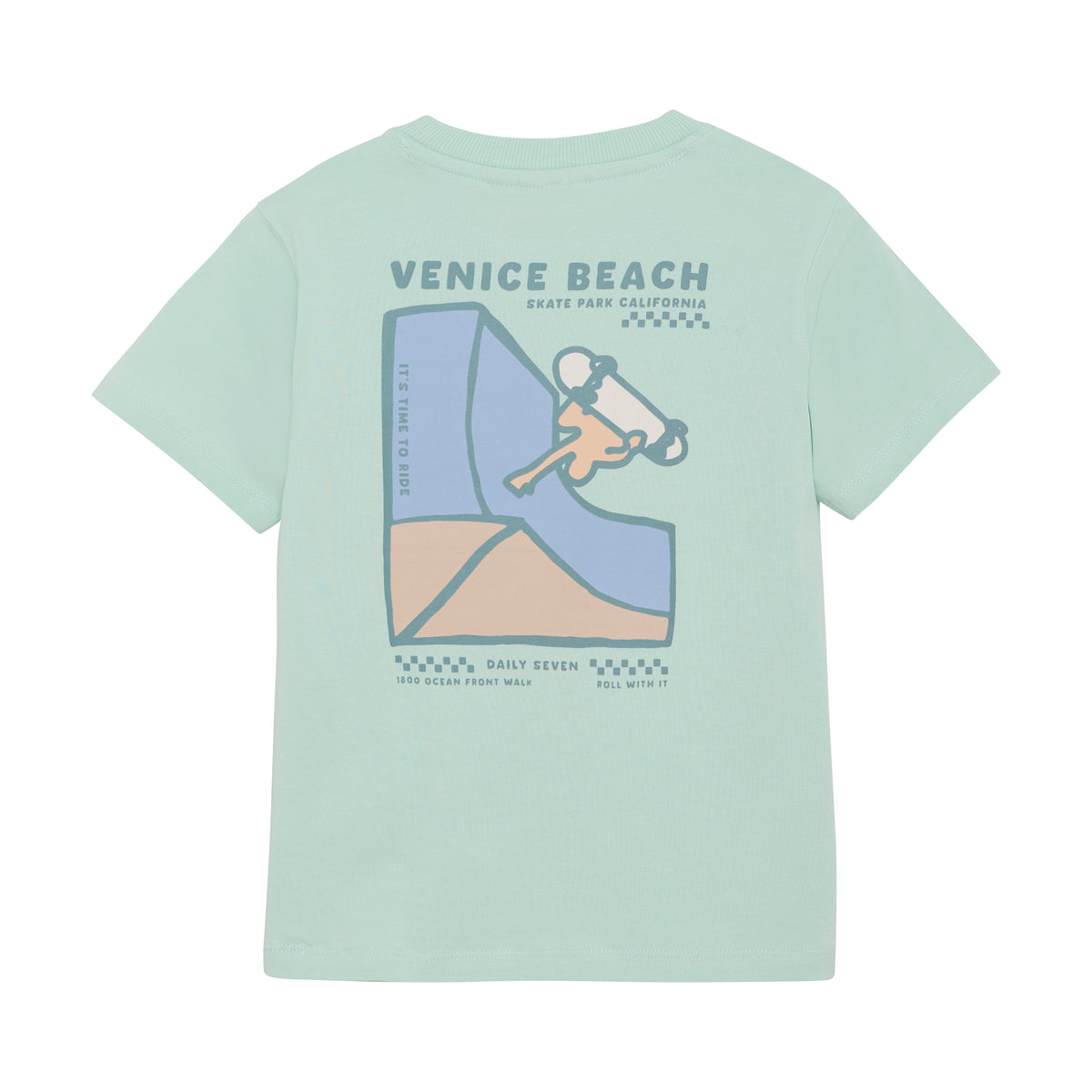 T-shirt Backprint | Aqua Foam