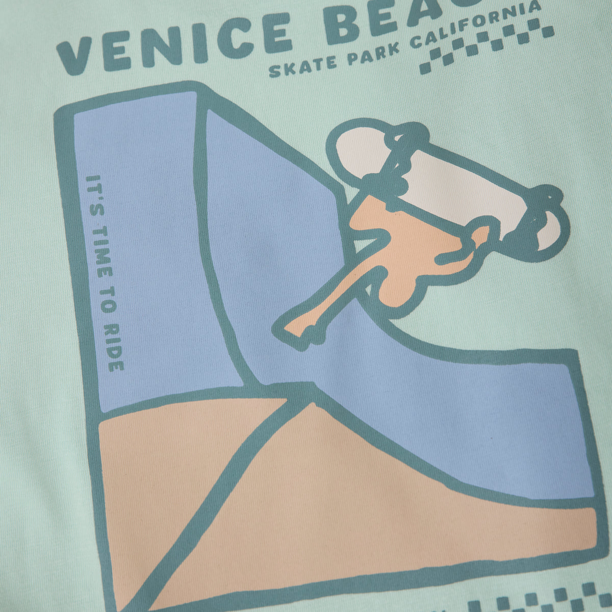 T-shirt Backprint | Aqua Foam