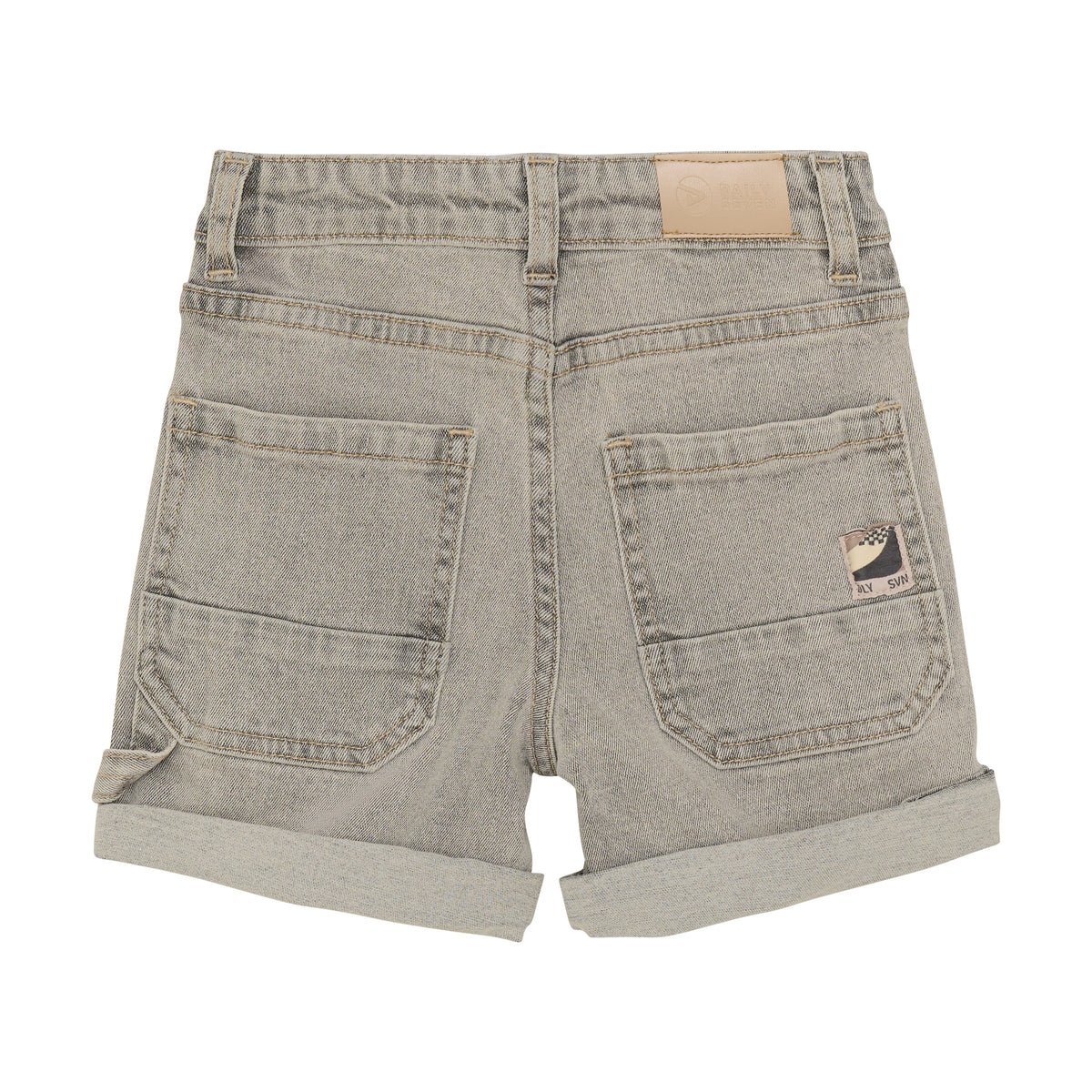 Denim Shorts | Light Grey Denim