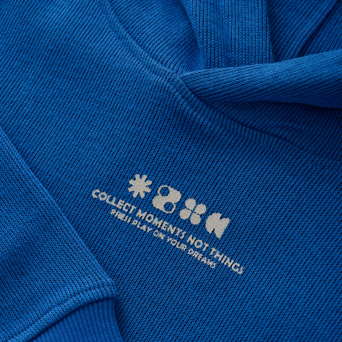 Hoodie Backprint | Dusty Kobalt