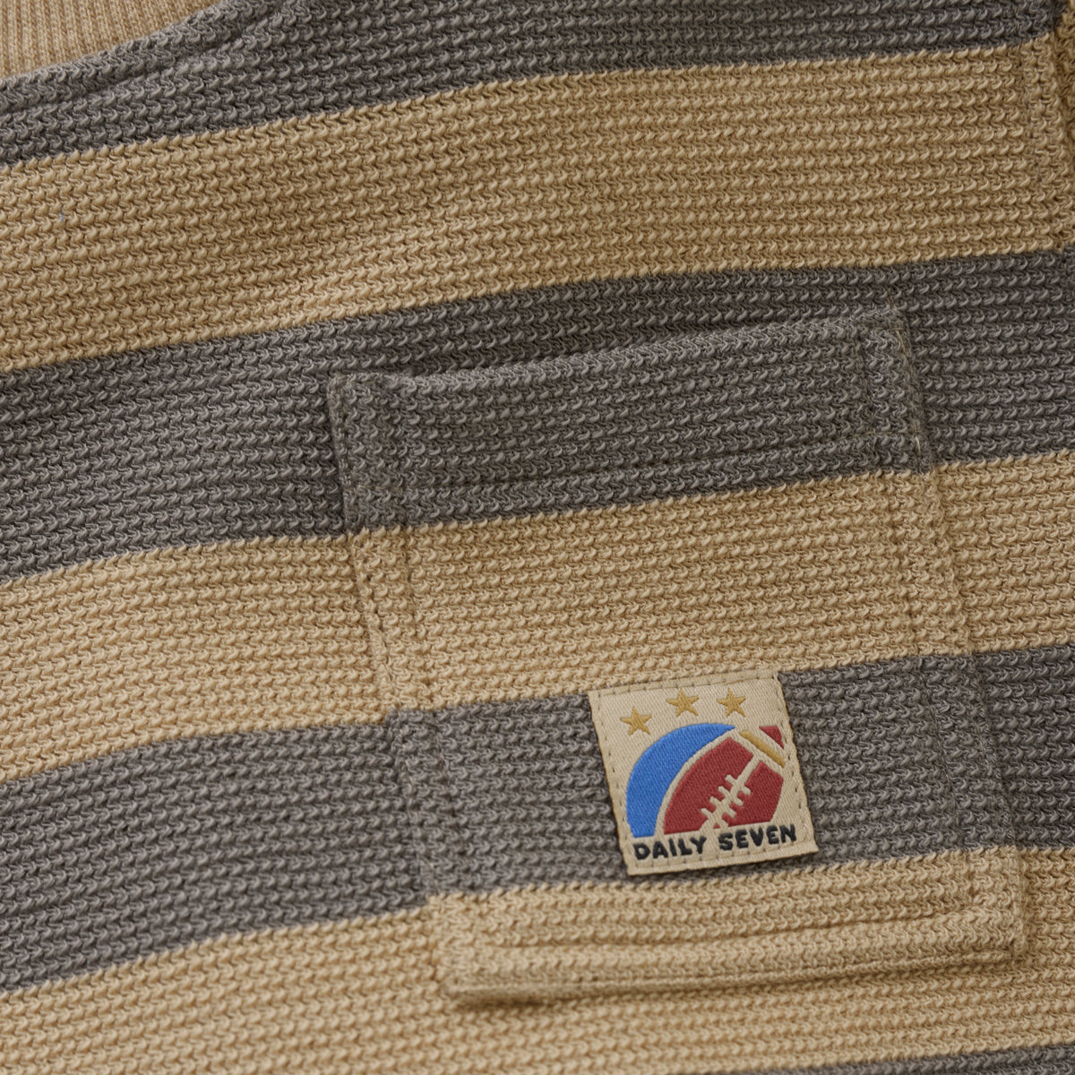 T-shirt Longsleeve Stripe | Latte Sand