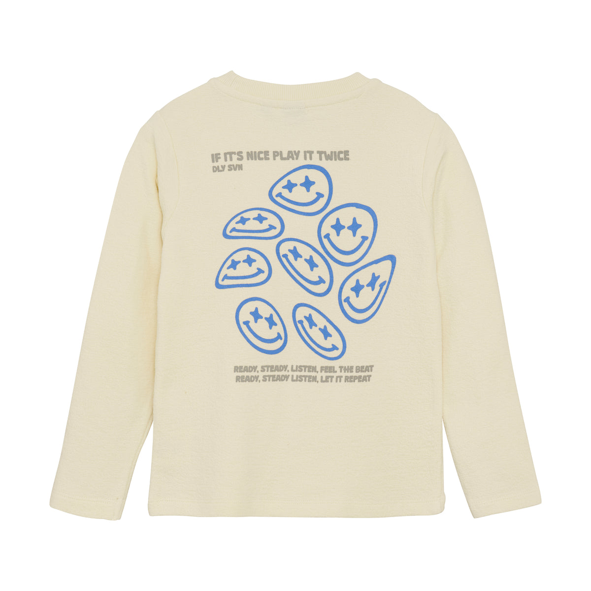 T-shirt Longsleeve Backprint | Off White