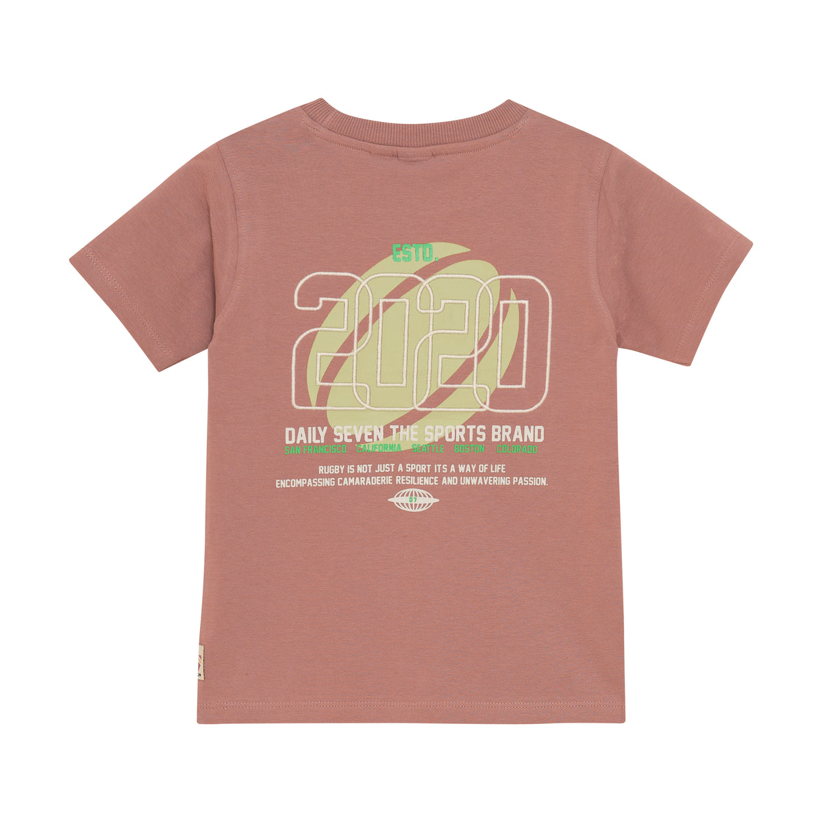 T-shirt Backprint | Burlwood