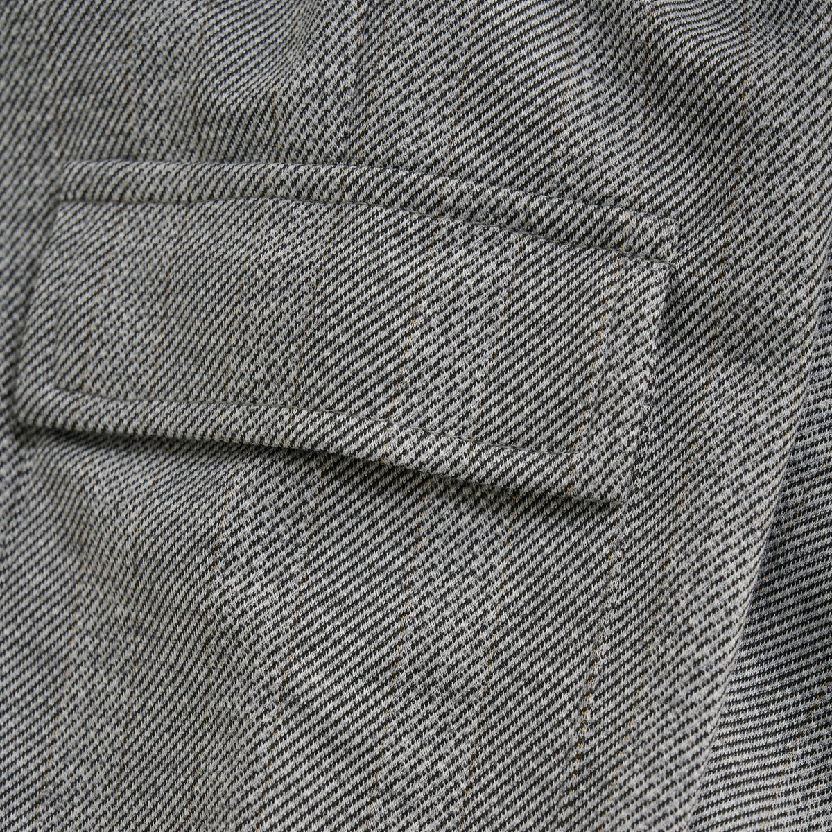 Stripe Cargo Pants | Grey
