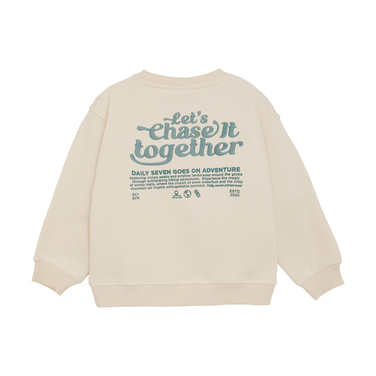 Oversized Sweater Backprint | Sandshell