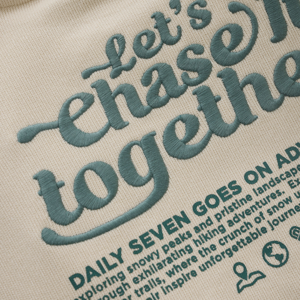 Oversized Sweater Backprint | Sandshell