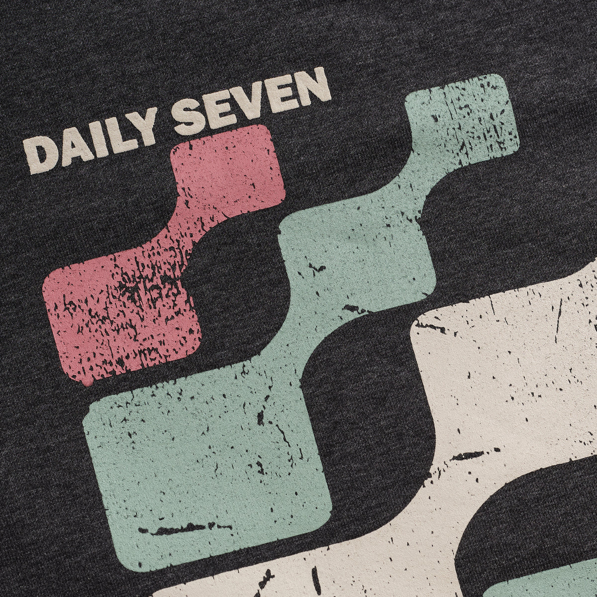 Oversized Sweater Daily Seven | Dark Grey Melange