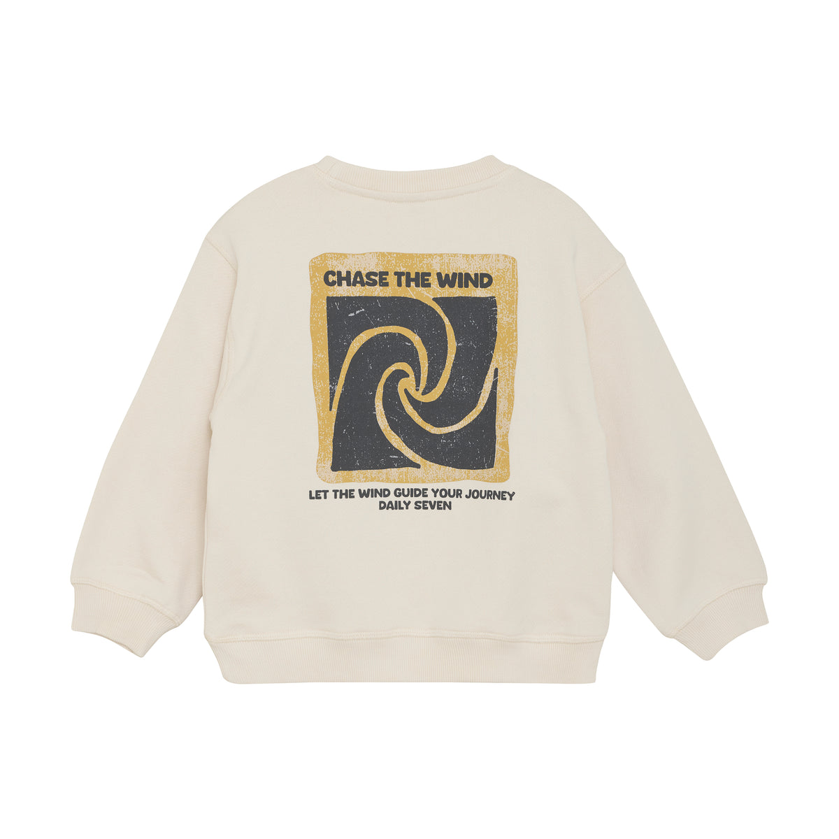 Oversized Sweater Backprint | Sandshell