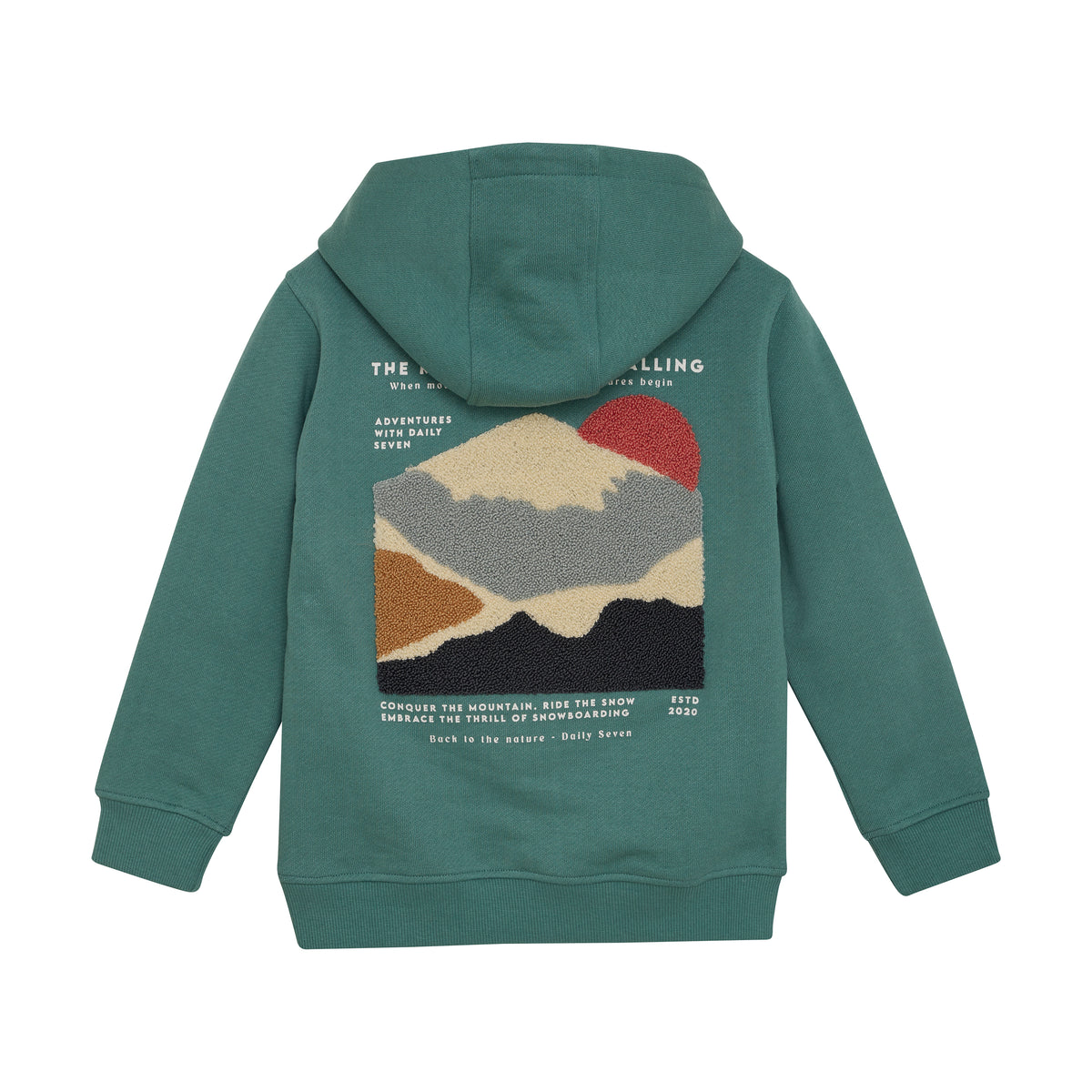 Hoodie Backprint | Blue Spruce