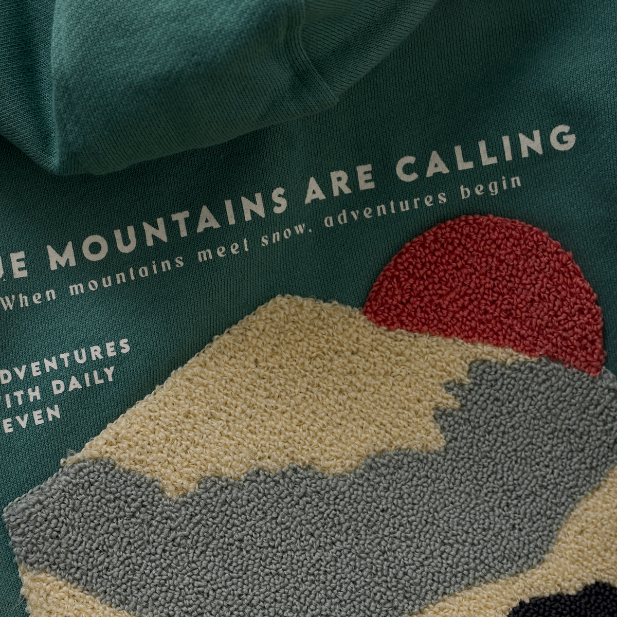 Hoodie Backprint | Blue Spruce