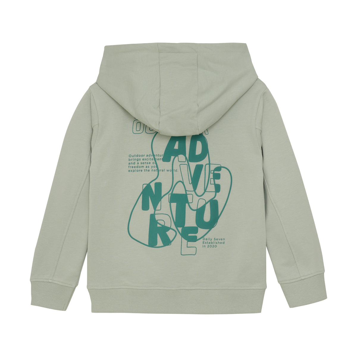 Hoodie Backprint | Cool Mint