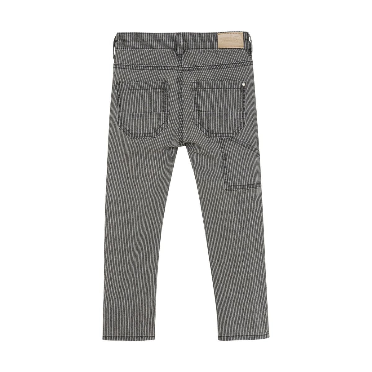 Straight Worker Fit Stripe | Phantom