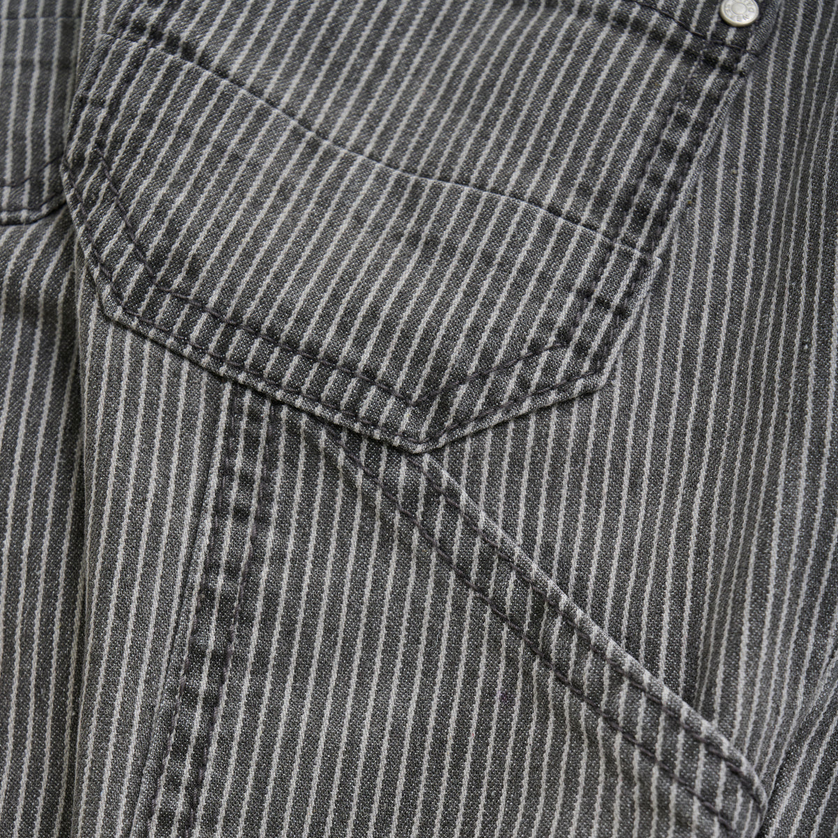 Straight Worker Fit Stripe | Phantom
