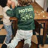 Sweater - Backprint - Jungle Green
