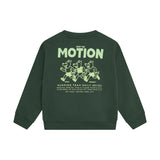 Sweater - Backprint - Jungle Green