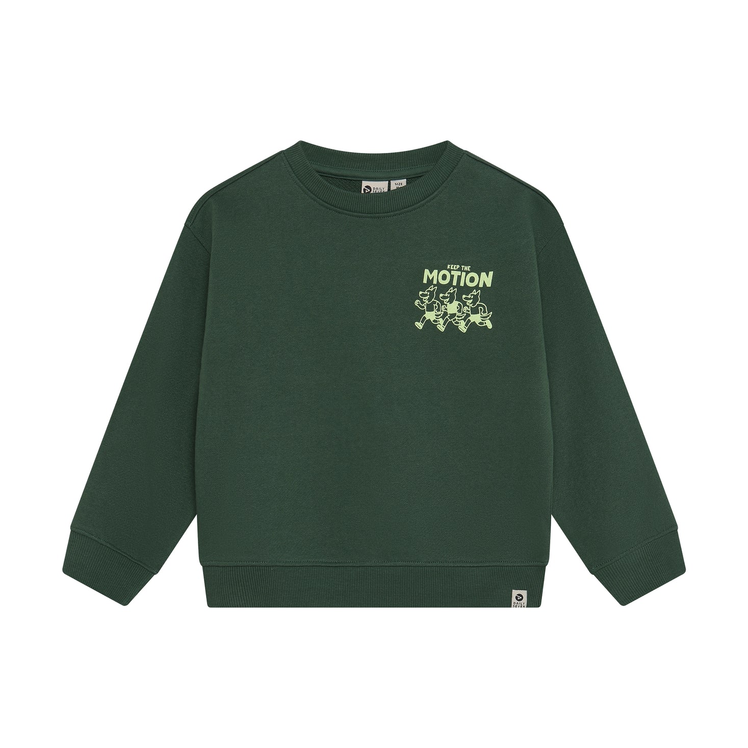 Sweater - Backprint - Jungle Green