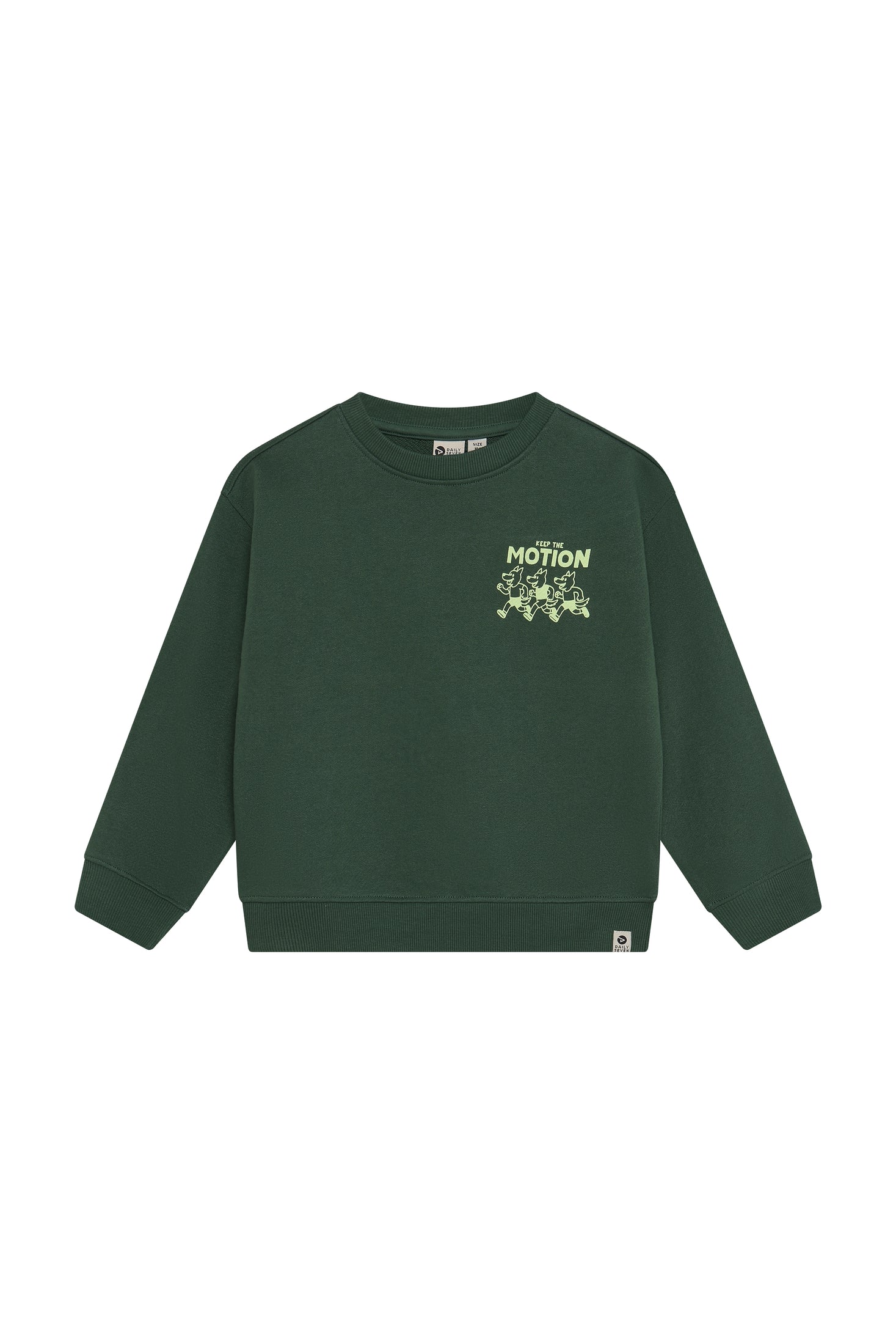 Sweater - Backprint - Jungle Green