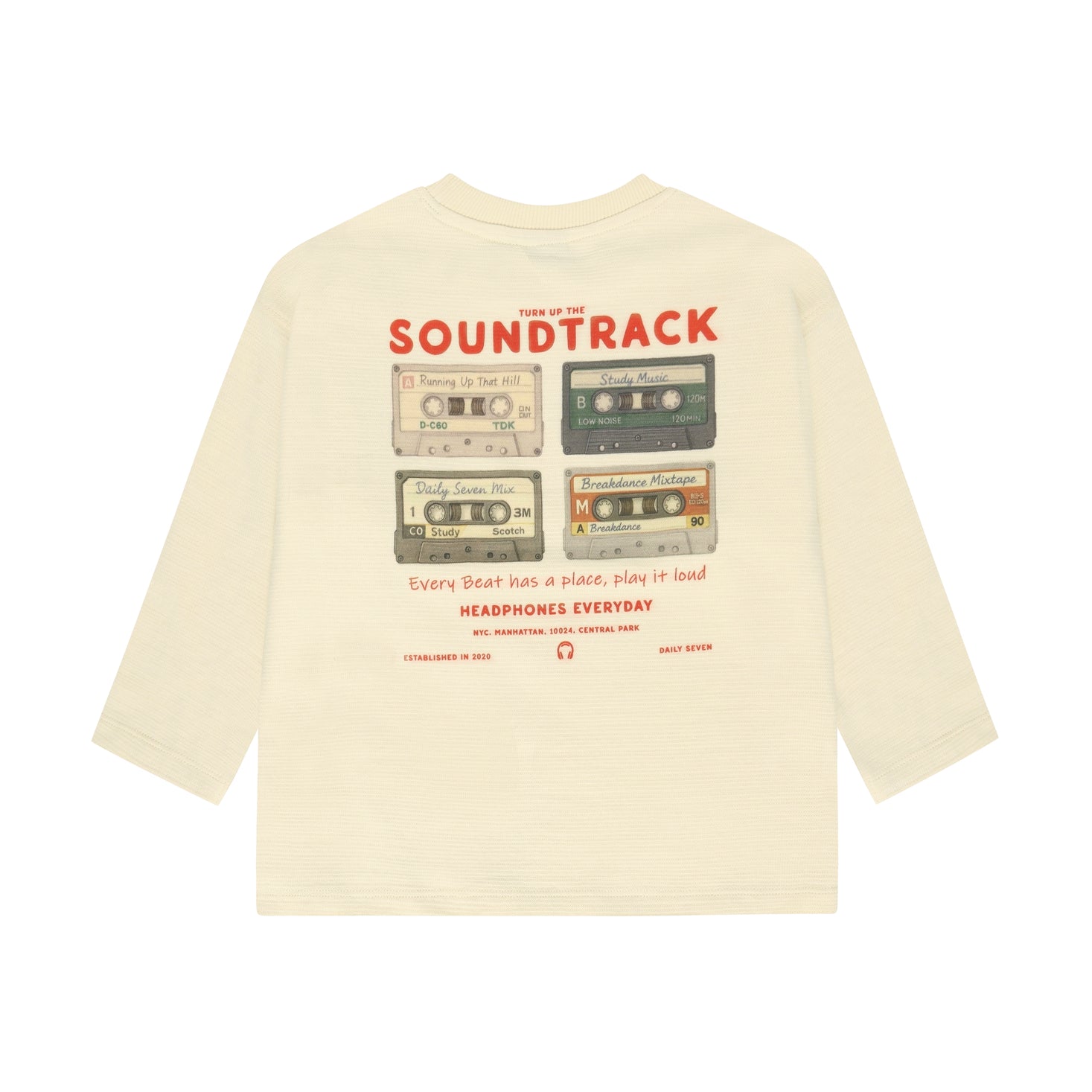 Longsleeve - Backprint - Sandshell