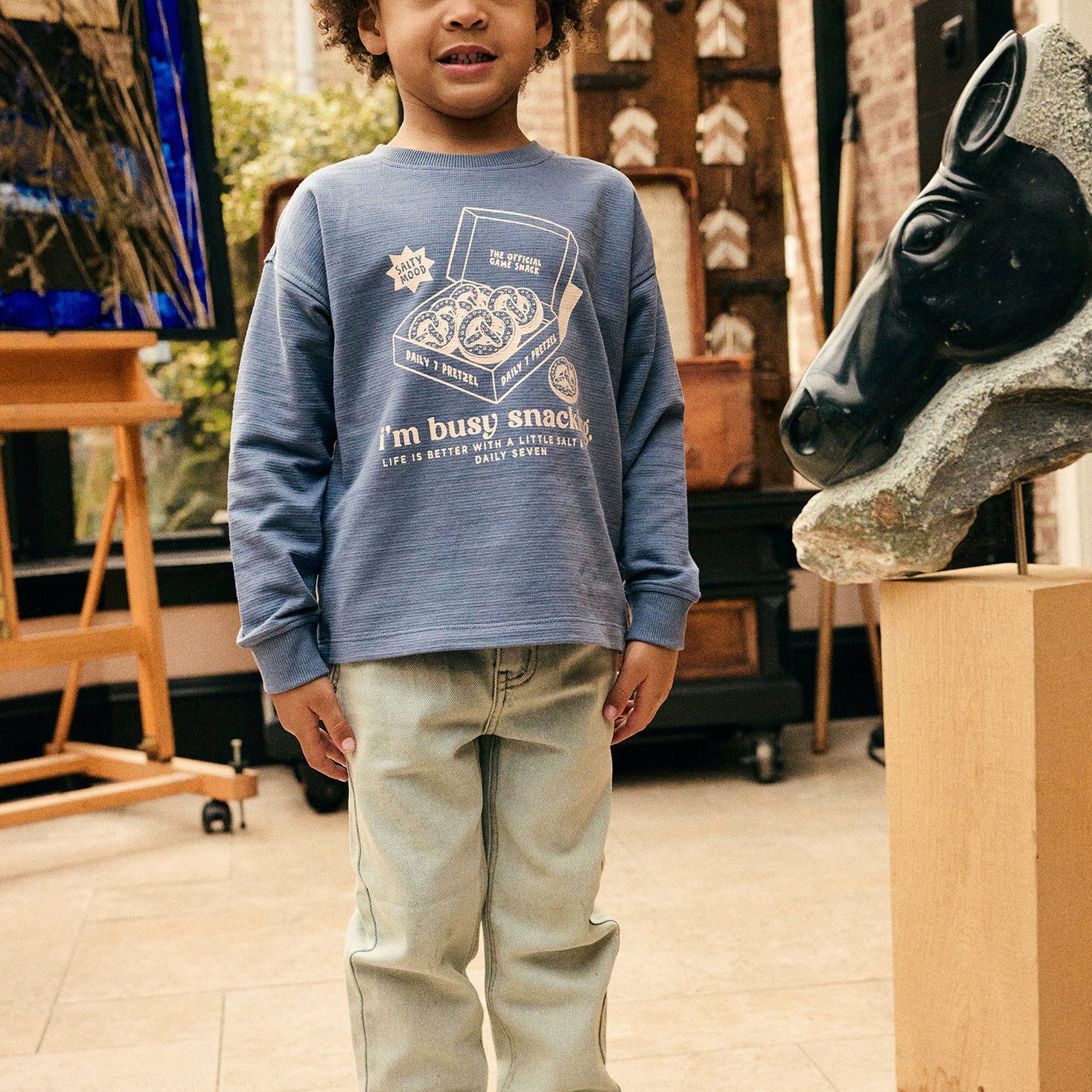 Longsleeve - Ash Blue