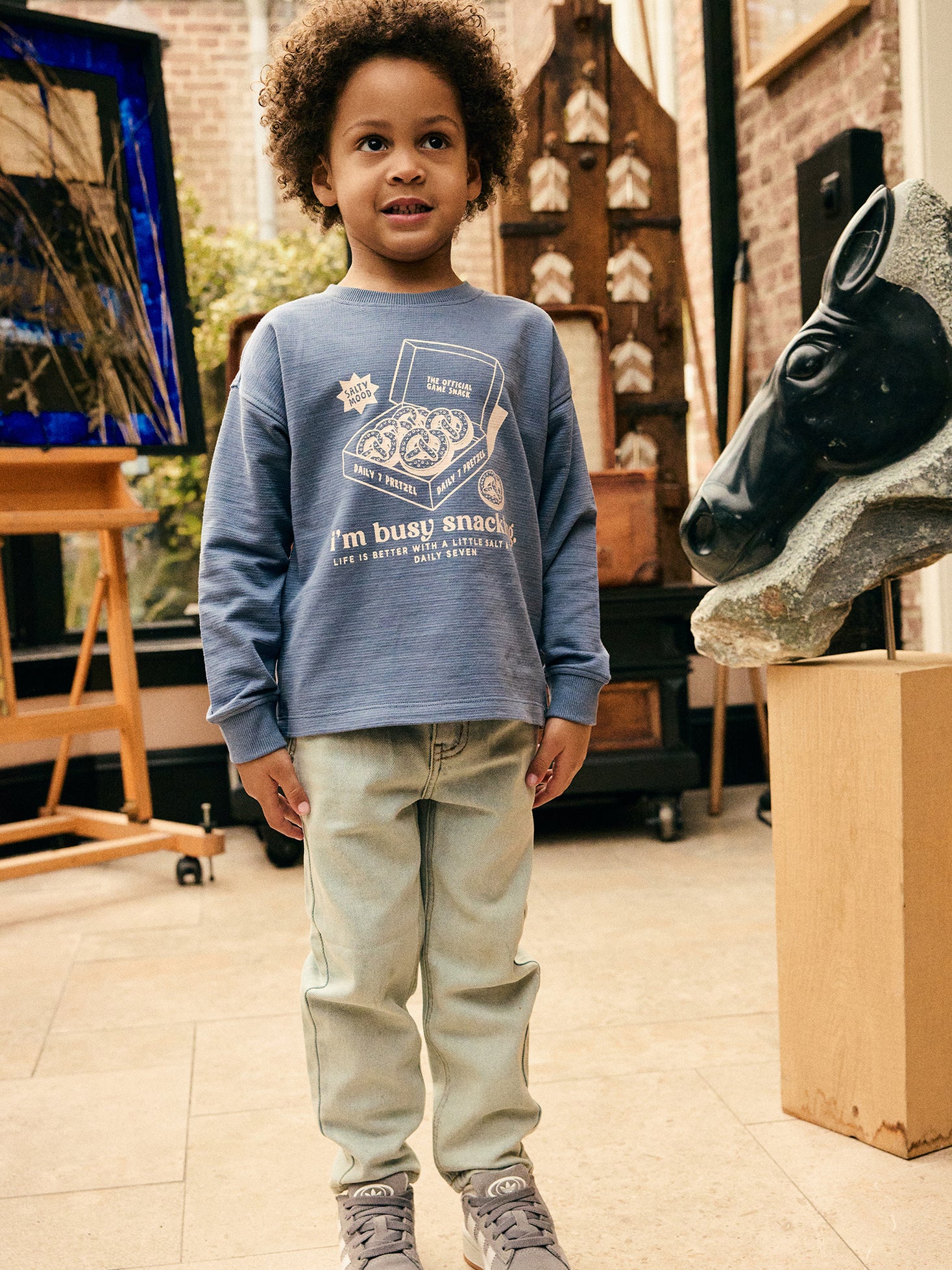 Longsleeve - Ash Blue