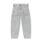 Jeans Barrel Fit - Light Grey Denim