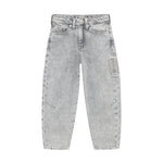 Jeans Barrel Fit - Light Grey Denim