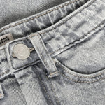 Jeans Barrel Fit - Light Grey Denim
