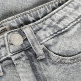 Jeans Barrel Fit - Light Grey Denim