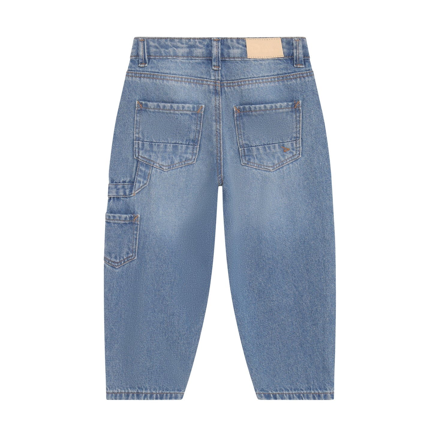 Jeans Barrel Fit - Blue Denim