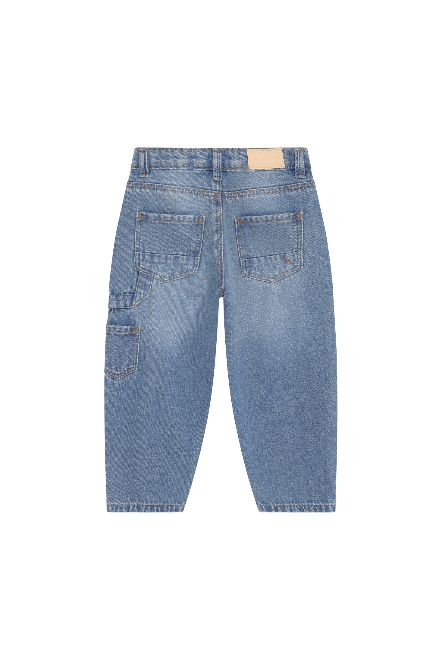 Jeans Barrel Fit - Blue Denim