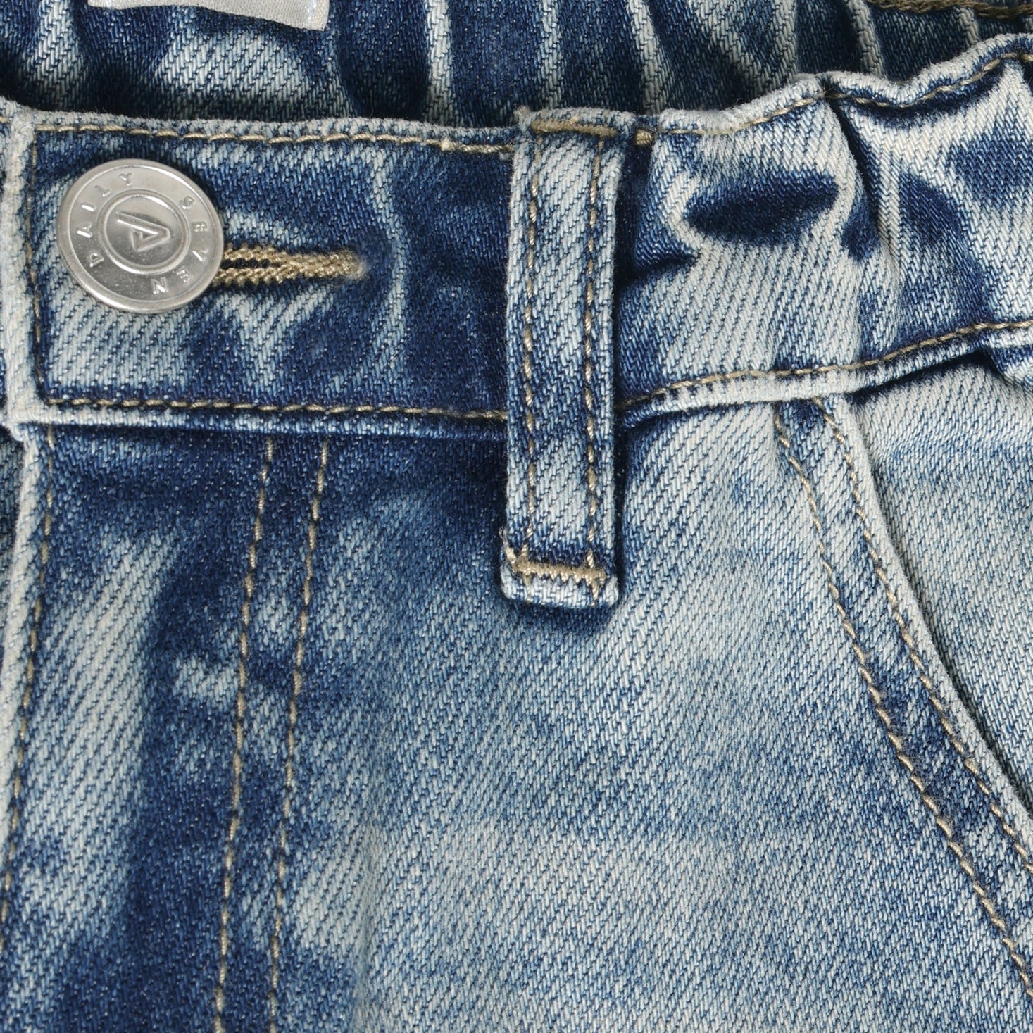 Jeans Wide Fit - Used Medium Denim