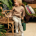 Trousers Straight Fit - Stone Grey