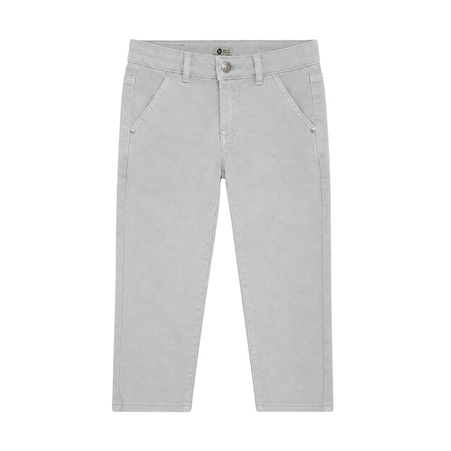 Trousers Straight Fit - Stone Grey
