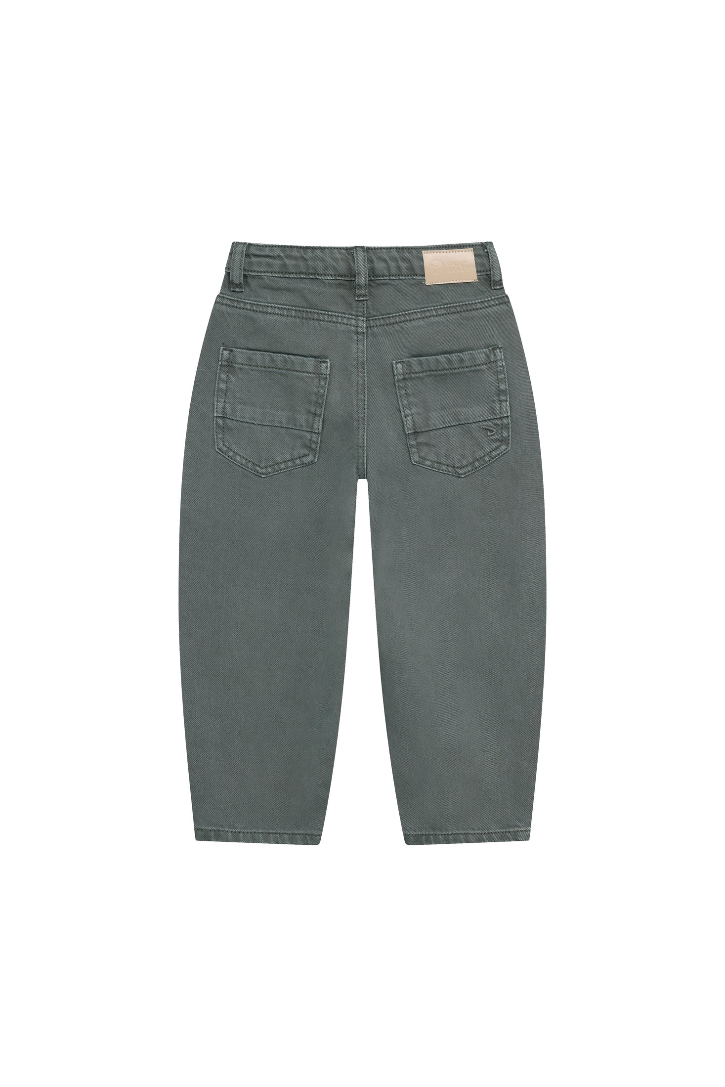 Trousers Barrel Fit - Jungle Green