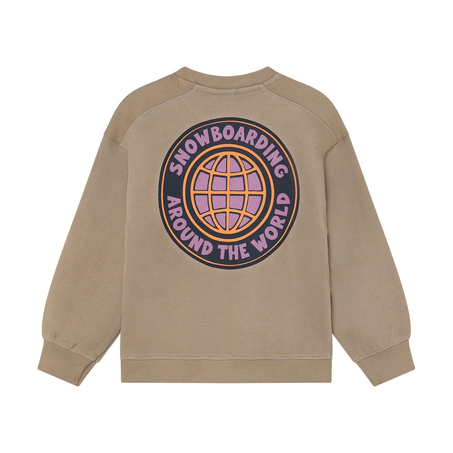 Sweater - Backprint - Plaza Taupe