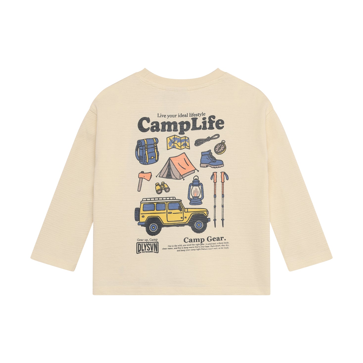 Longsleeve - Backprint - Sandshell