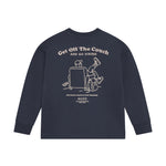 Longsleeve - Backprint - Odyssey Gray