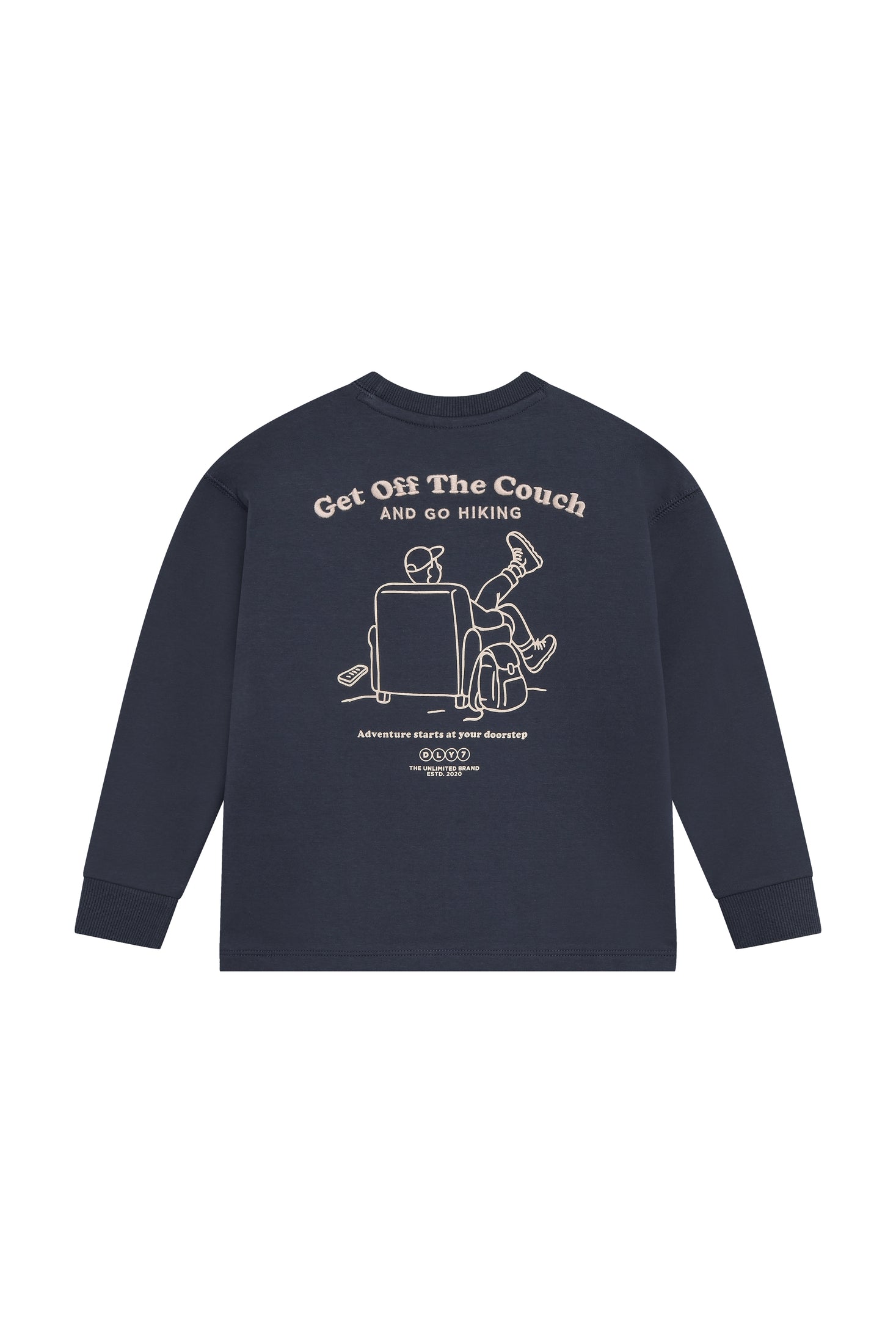 Longsleeve - Backprint - Odyssey Gray