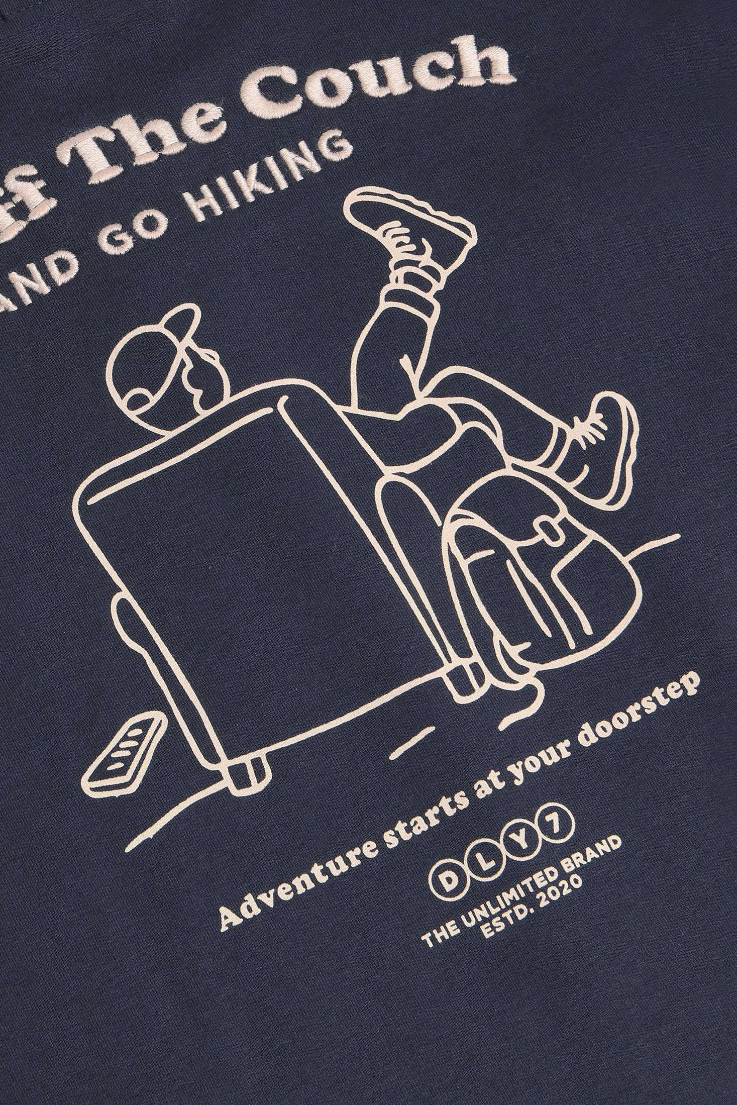 Longsleeve - Backprint - Odyssey Gray
