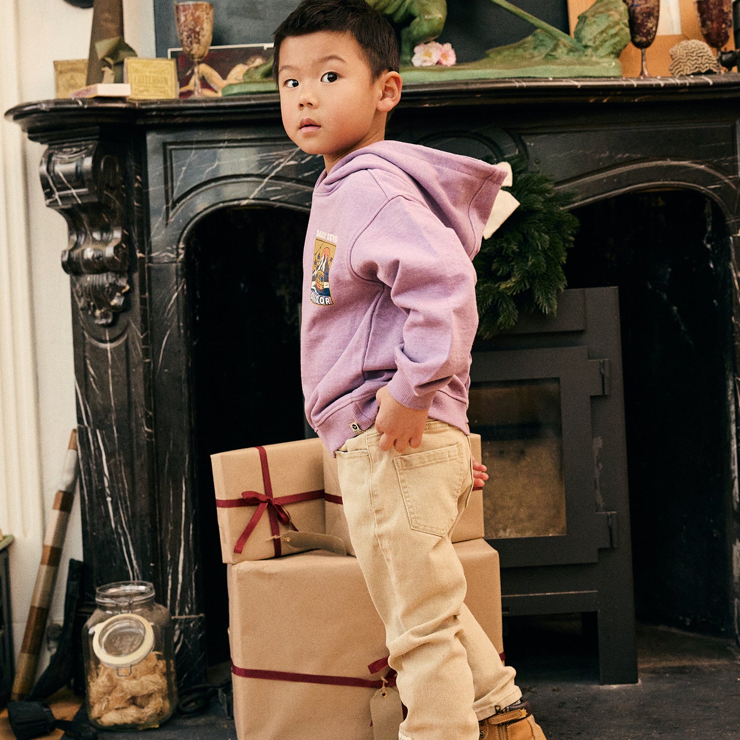 Trousers Relaxed Fit Washed - Plaza Taupe