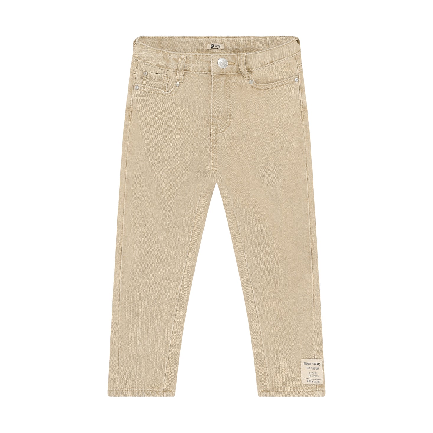 Trousers Relaxed Fit Washed - Plaza Taupe