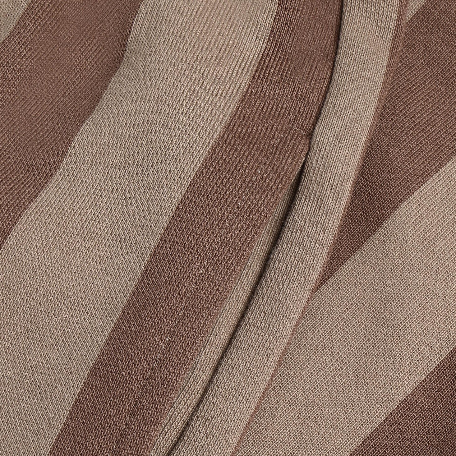 Trousers Wide Fit Stripe - Almond Brown