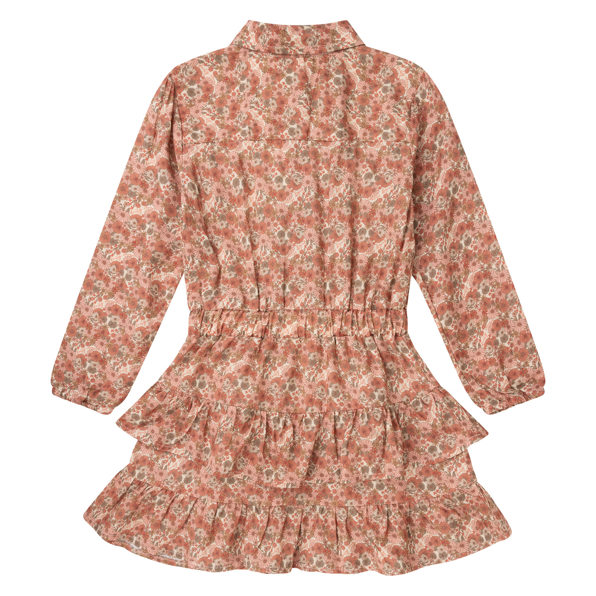 Dress Longsleeve Flower Print