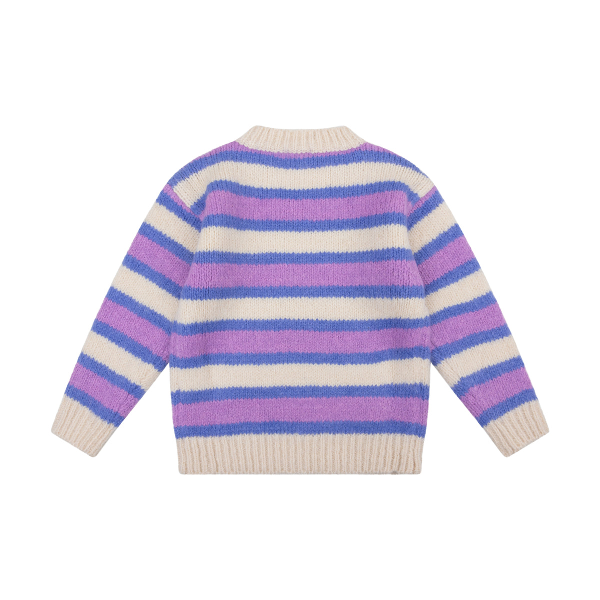 Knitted Sweat Fancy Stripe