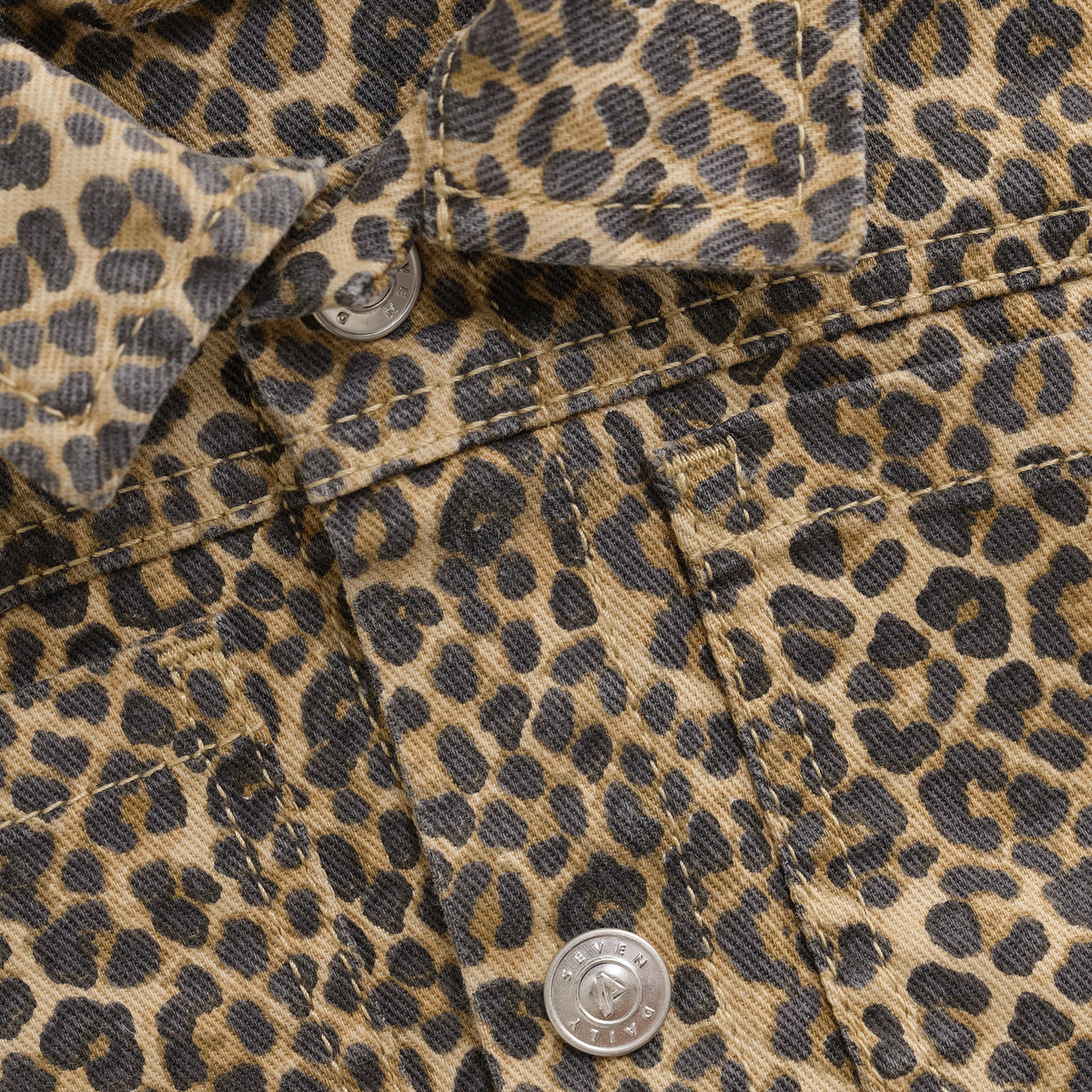 Twill Jacket Animal | Latte Sand